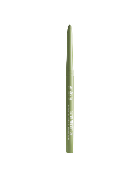 Lápis de Olhos Andreia Professional Velvet 12H Olive Verde Azeitona Perlado