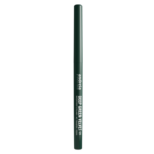 Lápiz de ojos Andreia Professional Velvet 12H Deep Green Verde oscuro