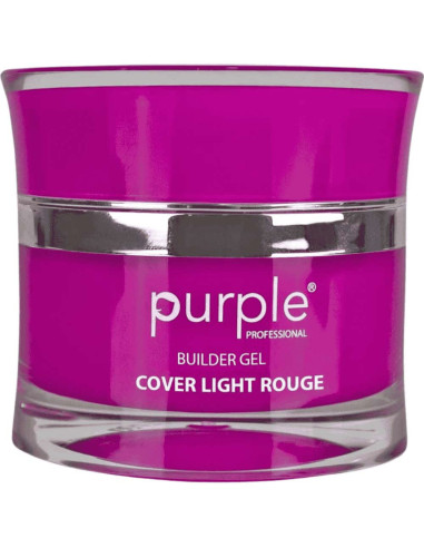 Gel de Construção Purple Cover Light Rouge 50gr Nude Escuro