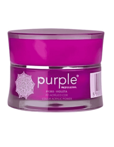 Pó Acrílico Purple P1393 5g Violeta