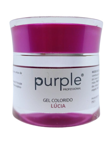 Color Gel Purple Lúcia P947 12gr Amarelo Translucido