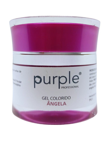 Color Gel Purple Ângela P945 12gr Rosa Choque