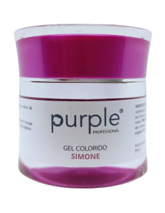 Color Gel Purple Simone P943 12gr Vermelho
