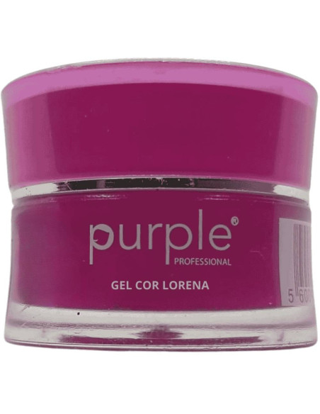 Color Gel Purple Lorena P1236 5gr Laranja Neon