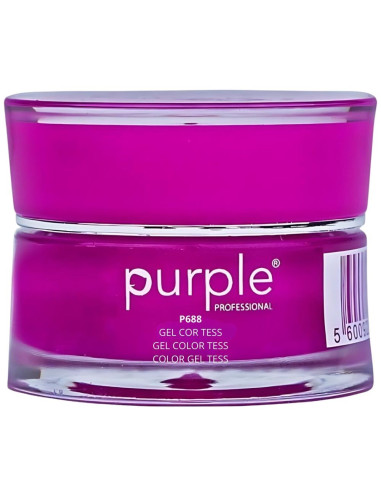 Color Gel Purple P688 Tess 5g Glitter Azul