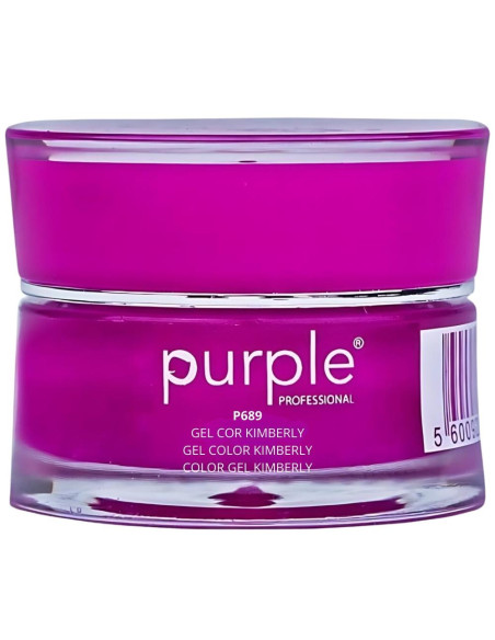 Color Gel Purple P689 Kimberly 5g Glitter Verde