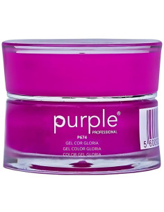 Color Gel Purple P674 Glória 5g Lilás