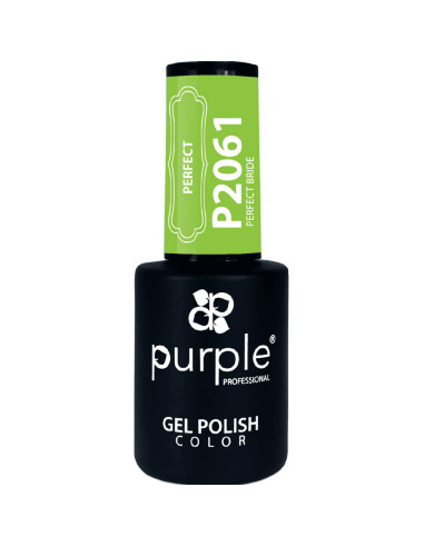 Verniz Gel Purple P2061 Perfect Bride 10ml Verde Claro