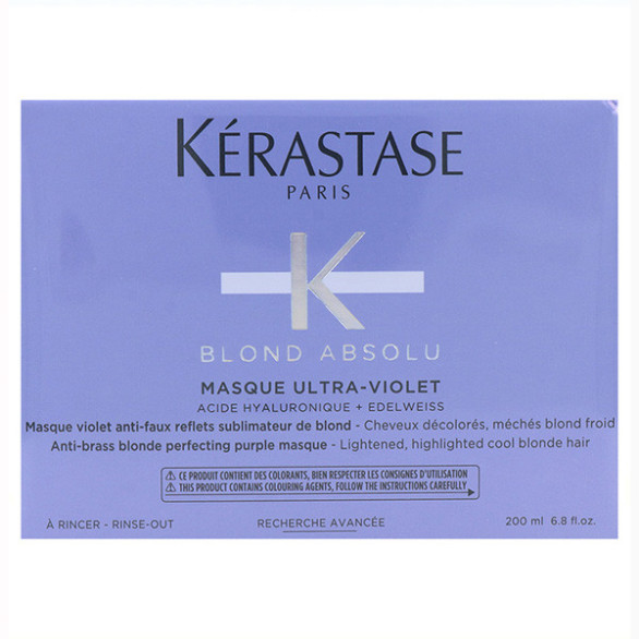 Mascarilla Violeta Kérastase Blond Absolu Ultra Violet 200 ml