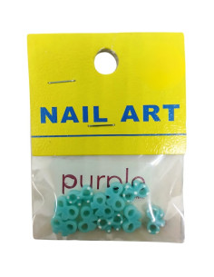 Lazo Nail Art Purple P1215 Turquesa