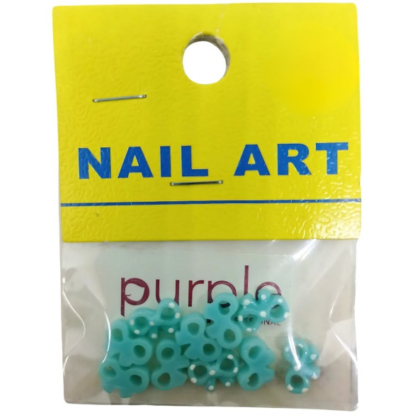 Lazo Nail Art Purple P1215 Turquesa