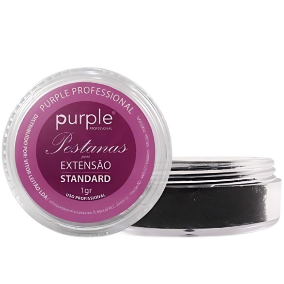 Extensiones de pestañas Purple C 0.15, 09 mm