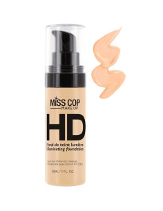 Base de Maquilhagem Miss Cop Sublim Toch 01 Miel 30ml Bege Claro 2