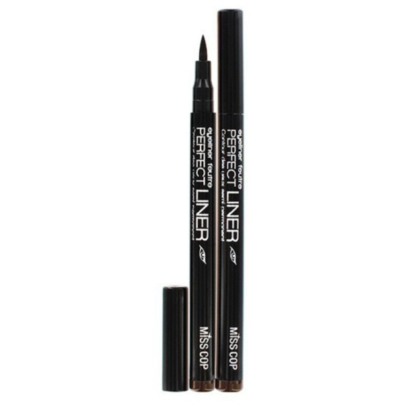 Miss Cop Perfect Liner Semi Permanent 33 Brun lápiz de ojos 1 ml