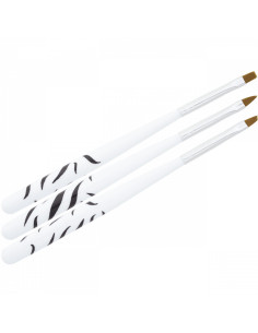 Kit 6 Pincéis Nail Art Brush 2