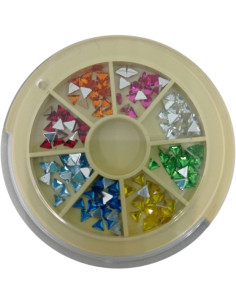 Carrossel Art Nail Tachas Holográficas | Nail Art | Unhas Decoradas