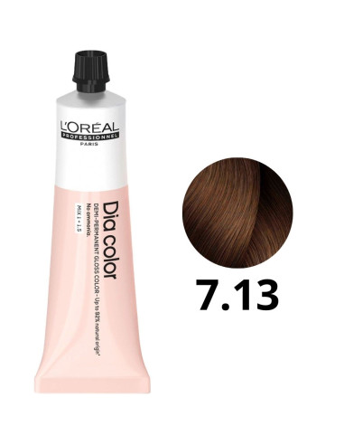 Coloração Demi Permanente Dia Color L'Oréal 7.13 Sem Amoníaco