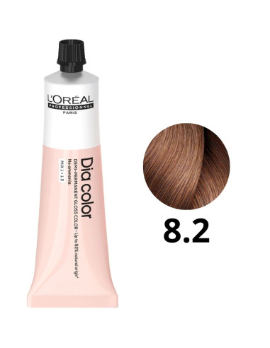 Coloração Demi Permanente Dia Color L'Oréal 8.2 Sem Amoníaco