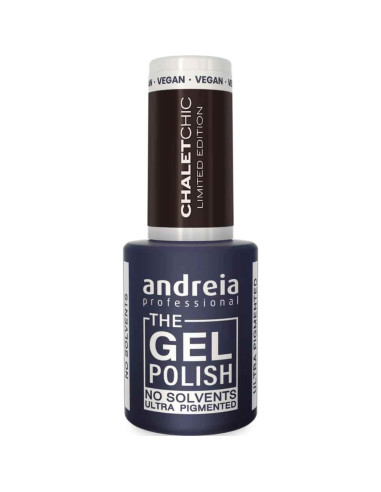 Verniz Gel Andreia Professional The Gel Polish Chalet Chic CH6 Marrón Oscuro