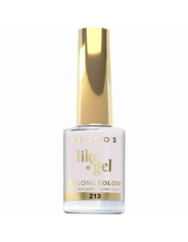 Esmalte Inocos Like Gel 213 Blanco Puro Lechoso 11ml