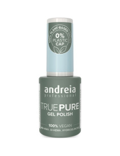 Andreia True Pure T55 esmalte semipermanente azul empolvado con brillo suave 10,5 ml