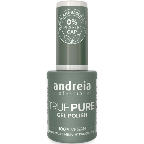 Andreia True Pure T56 esmalte semipermanente verde tomillo oscuro 10,5 ml