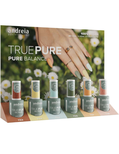 Andreia True Pure Balance colección de esmaltes semipermanentes