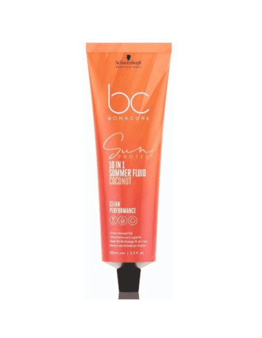 Bálsamo de Verão Bonacure Sun 10 em 1 100ml - Proteção Completa para Cabelos Expostos ao Sol