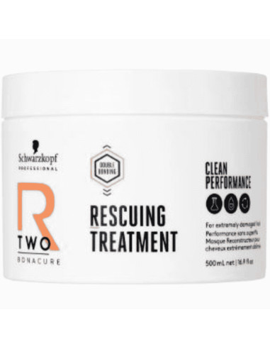 Máscara Reparadora Bonacure R-TWO 500ml - Reestrutura e Fortalece Cabelos Danificados