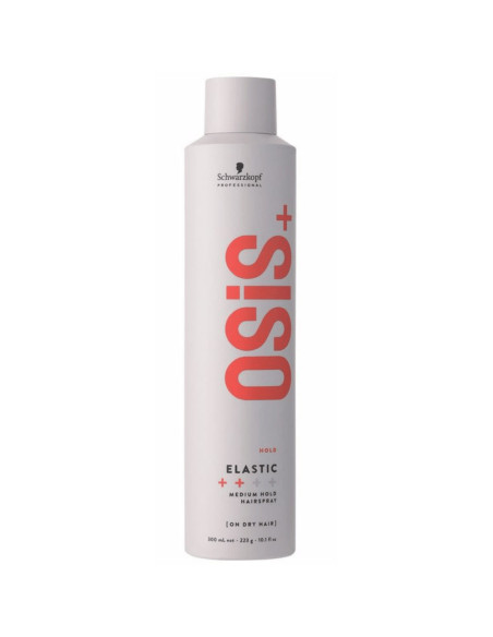 Schwarzkopf OSIS+ Elastic Spray Fixação Leve 300ml - Fixação Moldável e Sem Resíduos