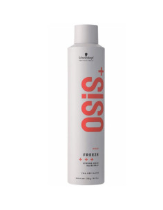 Schwarzkopf OSIS+ Freeze Laca Spray 300ml - Fixação Forte e Proteção Térmica