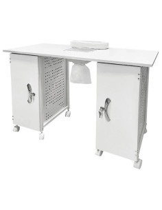 Mesa Manicure com Aspiração e Módulo com Gaveta e Porta