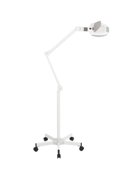 Lupa LED c/ Pé Amplificável de 3 a 5 Dioptrias - Weelko Lupa Estética
