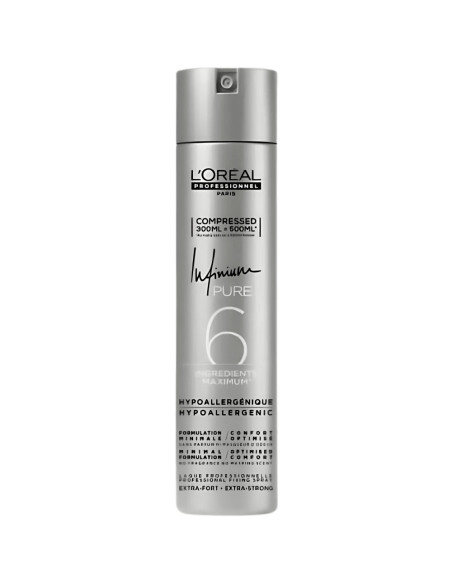 Laca L'oreal Infinium Pure 2 Extra Forte Compressed 300ml