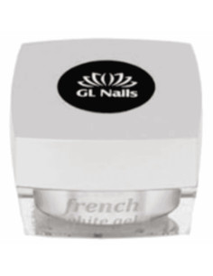French White Gel GL Nails 15ml – Gel Branco Intenso para Manicure Francesa