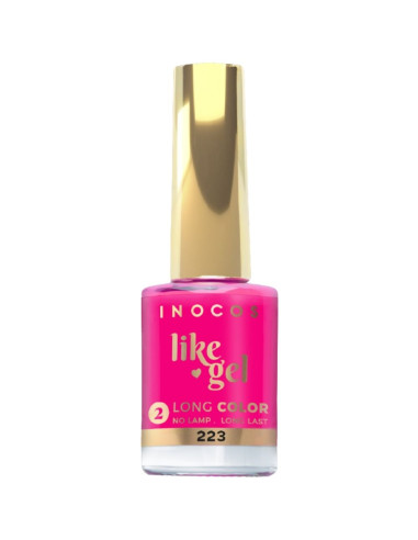 Esmalte Inocos Like Gel 223 Rosa Magenta 11ml