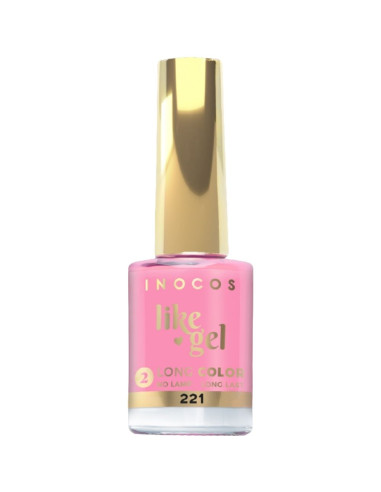 Esmalte Inocos Like Gel 221 Rosa Chicle 11ml