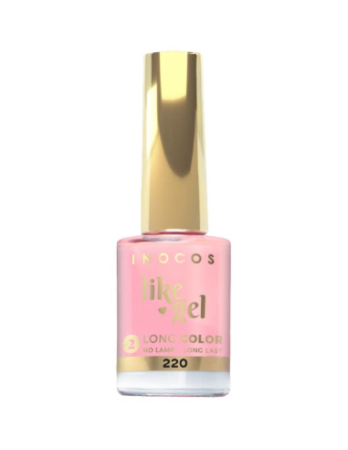 Esmalte Inocos Like Gel 220 Nude Rosado 11ml