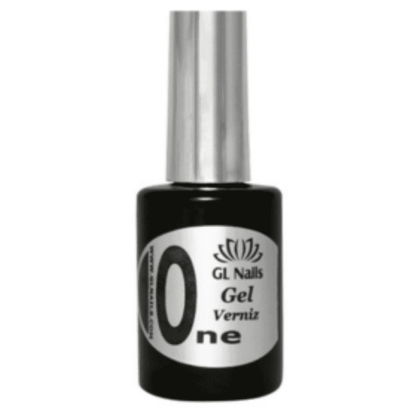 One GL Nails de 15 ml, base y top coat 2 en 1