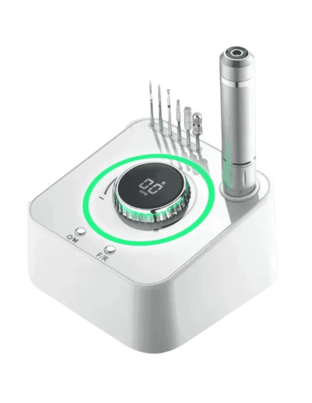 Broca de Unhas Digital Branca 40.000rpm Holográfica – Micromotor Profissional