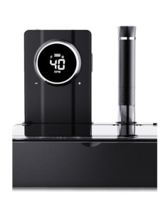 Excellent Pro torno de uñas portátil negro 40 000 rpm