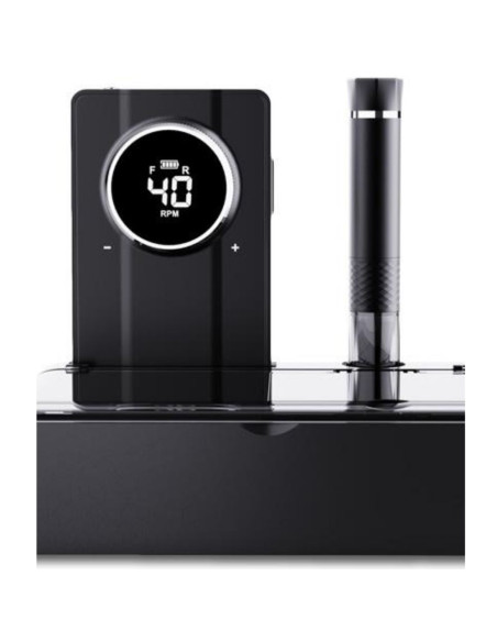 Excellent Pro torno de uñas portátil negro 40 000 rpm