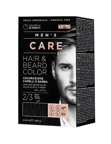 Kit de Coloración para Cabello y Barba Kaypro Men's Care 2/3