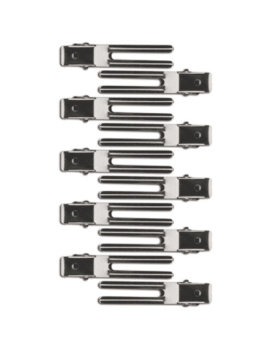 10 Pinças Pequenas Duplas