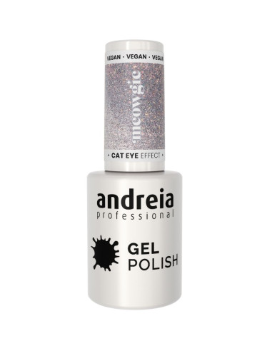 Esmalte Gel Andreia Professional MEOWGIC Efecto Cat Eye MC1