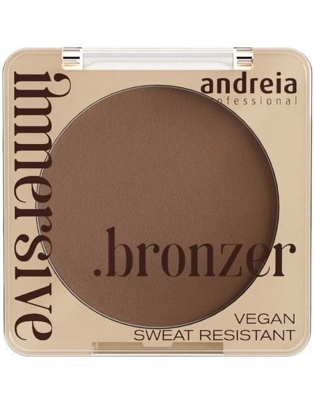 Andreia Professional Immersive Bronzer 04 Dark Cool Brown Matte Finish