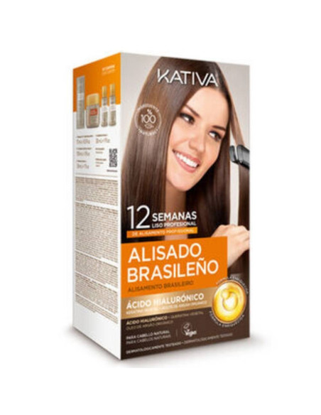 Kativa kit de alisado brasileño ácido hialurónico