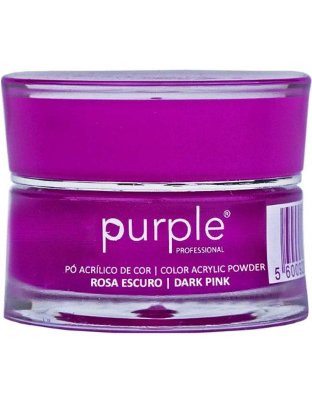 Purple P1435 polvo acrílico rosa oscuro 3,5 g