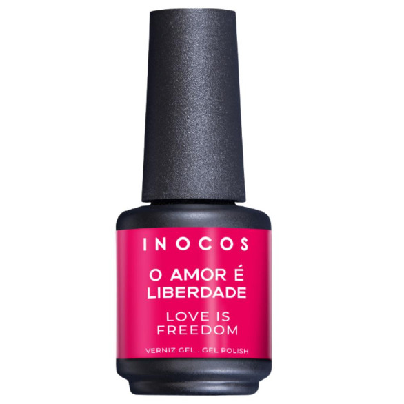 Inocos Amor é Liberdade esmalte semipermanente 15 ml