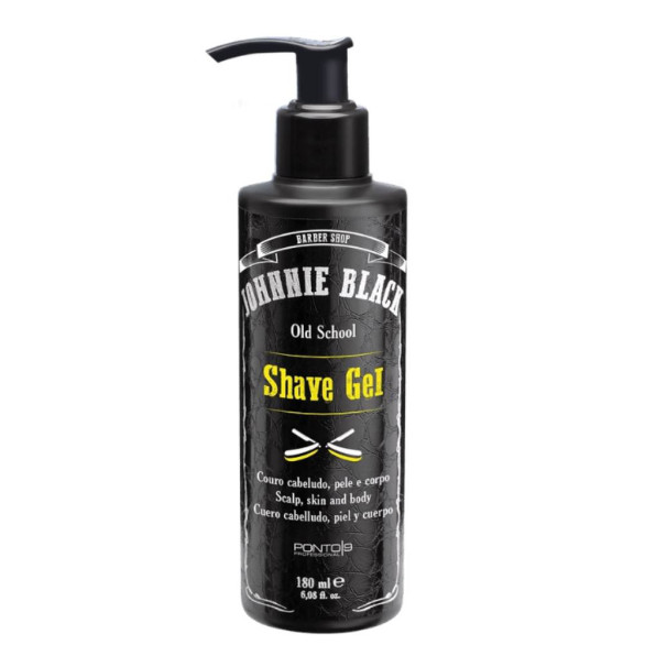 Johnnie Black gel de afeitar transparente 180 ml